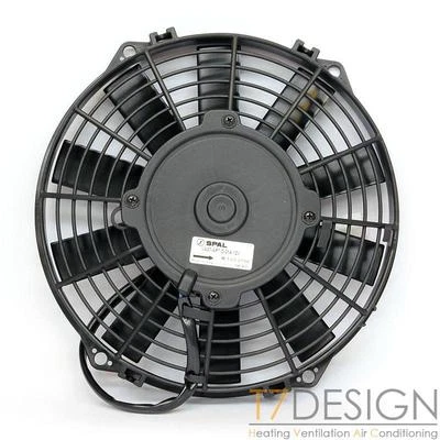 VA07-AP7/C-31A - 596 cfm - SPAL Electric Radiator Fan - 9.0" (225mm) PULL - Image 1 of 3