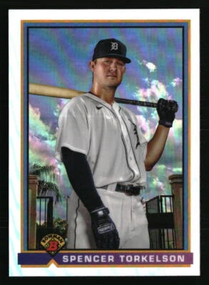 Spencer Torkelson 2021 Bowman #91B-ST  Baseball Card - Image 1 of 2
