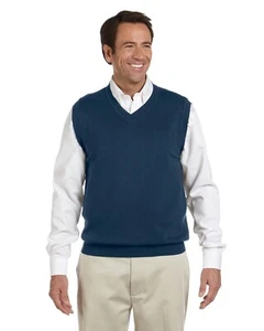 Devon & Jones D477 Adult V-Neck Vest - Picture 1 of 5
