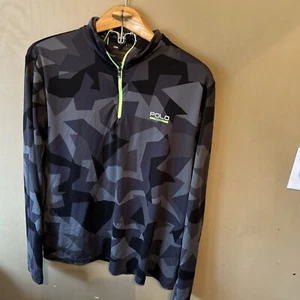 Polo Ralph Lauren Polo Sport Performance 1/4 Cremallera Pull Over Hombres Talla L - Imagen 1 de 3