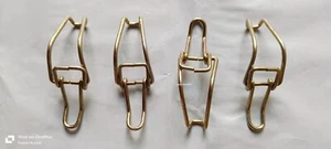 Steel Made Air Cleaner Filter Case Housing Closing Spring Clips For JCB- 4 pcs - Picture 1 of 3