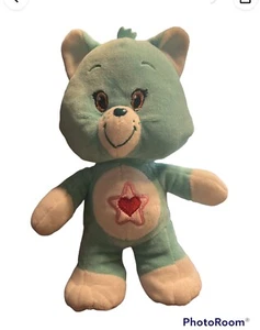 Care Bears Cousins Proud Heart Cat Plush 2017 Turquoise Pink Heart Red Star - Picture 1 of 2