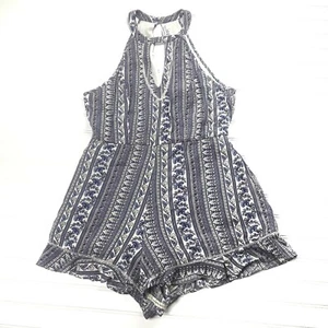  Mono floral con volantes azules Urban Outfitters para mujer talla M  - Imagen 1 de 10