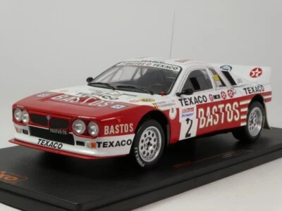 IXO Lancia 037 BASTOS #2 Snijers Rally Ypres 1985 1/18 18RMC136.22 - Immagine 1 di 3