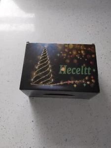 Weihnachtsbeleuchtung Heceltt Eiszapfen Außen, 12m 450 LEDs 8 Funktionen, warmweiß - Bild 1 von 7