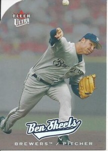 2005 Ultra Platinum No Serial Number Ben Sheets 7 Brewers