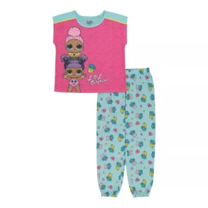 LOL Surprise 2-Piece Top & Cactus Heart Pant Pajamas Girl Size 10 Sleepwear NEW - Picture 1 of 1