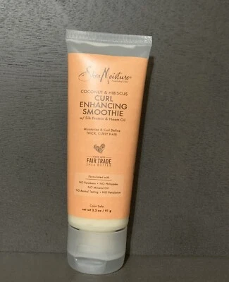 Batido potenciador de rizos de coco e hibisco SheaMoisture 3,2 oz Foto 1 de 2