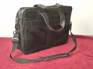 Dell leather laptop bag - Picture 1 of 6