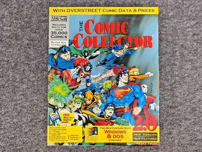 The Comic Collector 2.0 PC Price Guide Software (1994) - AbleSoft Inc. - EUC - Image 1 of 4