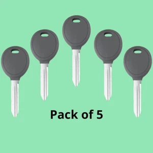 Pack of 5x NEW Transponder Key Y164 for Chrysler / Dodge / Jeep 2004-2019 - Picture 1 of 6