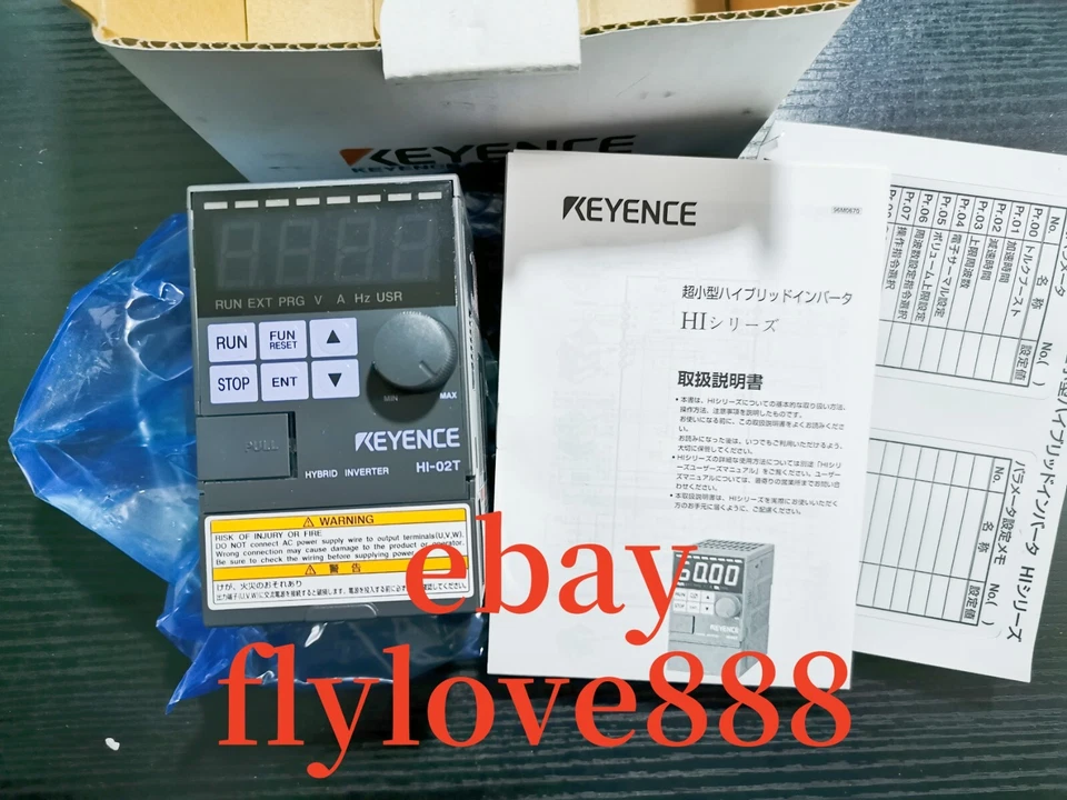 KEYENCE HI-02T  Variable frequency drive brand new DHL - Image 1 of 3