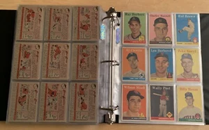 1958 Topps Original Vintage Authentic Baseball 368 Card COMMONS Set 0 Duplicates - Picture 1 of 22
