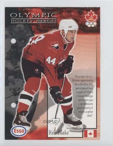 1997-98 Esso Olympic Hockey Heroes Rob Blake #16 HOF