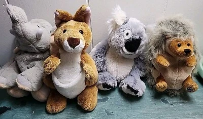 GANZ Webkinz Outback Lot Of Stuffed Animals (4) Retired No Code - Image 1 of 4