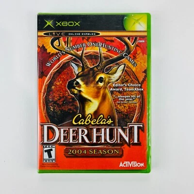 Cabela's Deer Hunt: 2004 Season (Sony PlayStation 2, 2003) Factory Sealed NEW! - Image 1 of 4