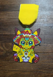 2025 Pikachu Pokemon Themed Sombrero Festive San Antonio Fiesta Medal - Picture 1 of 3