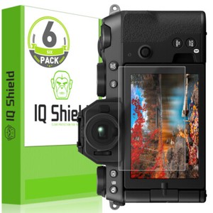 6x IQ Shield LIQuidSkin Screen Protector for Fujifilm X-S20 Fuji XS20