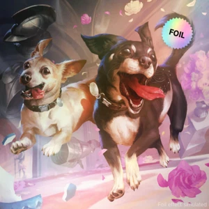 Secret Lair Drop: Dogs Are Better Than Cats - Rainbow Foil Edition - MTG  - Bild 1 von 8