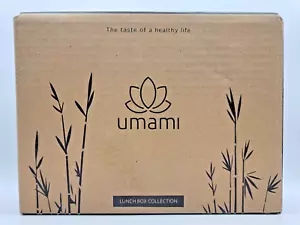 Umami Glass & Bento Lunch Box 1050 mL / 35.5 oz Bamboo Lid - Picture 1 of 9