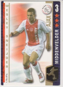 All Stars TCG 2004/2005 Trading Card Wesley Sneijder Ajax Amsterdam - Foto 1 di 2