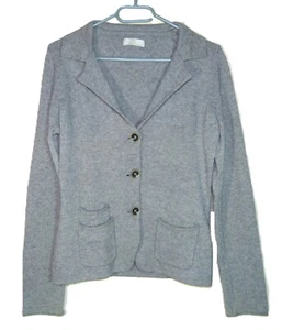 BRAX cardigan sweater size 36 gray women's 90% wool, 10% cashmere - Picture 1 of 6