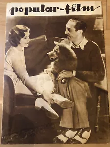 Magazine Popular Film Walt Disney And His Wife.clara Bow.jean Parker 1934 - Imagen 1 de 7