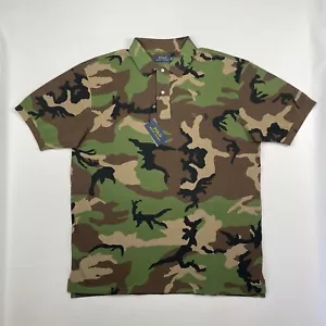 Polo Ralph Lauren Größe XLT Herren Tarnmuster grün braun Tarnshirt PRL - Bild 1 von 18