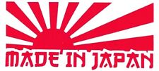 Japan Rising Sun Flagge Aufkleber