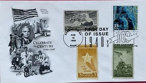 Artcraft 3186 Celebrate Century 1940 Antibiotics w/World War II Stamp Combo - Picture 1 of 1
