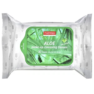 Make-Up Cleansing Tissues, Aloe, 30 Tissues - Picture 1 of 2