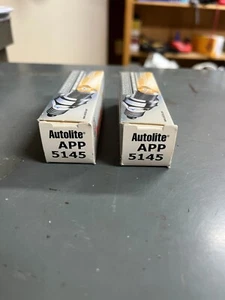 TWO AUTOLITE SPARK PLUGS APP 5145 - Bild 1 von 2