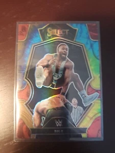2023 Select WWE Big E Premier Level Krawatte Farbstoff Prizm SSP 11/25 #161 - Bild 1 von 2