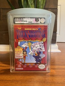 ULTRA RARE!! Barker Bill's Trick Shooting - Classic NES VGA Graded 85NM+
