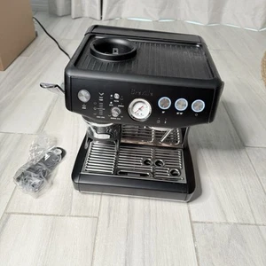 Breville BES876BTR Barista Express Impress Espressomaschine *HINWEISE FEHLENDE TEILE* - Bild 1 von 12
