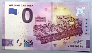 NULL 0 EURO-SCHEIN 2020-37: WIR SIND DAS VOLK, sehr gut, C13 - Bild 1 von 2