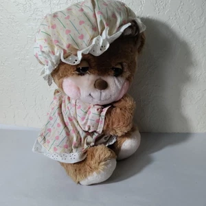 Vintage 1985 Fisher Price Sleepy Time Teddy Bear Grandma - Picture 1 of 9