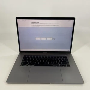 MacBook Pro 15 Touch Bar Gray 2018 2.9 GHz i9 16GB 1TB SSD Radeon Pro 555X READ - Picture 1 of 16