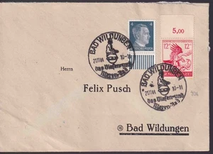 DEUTSCHES REICH, Mi.  906, 783,  Bad Wildungen/OWS, 21.11.44 - Bild 1 von 5