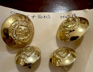 Australian Military Or Government Gold Buttons-Queen Elizabeth 11 - 1940’s. - Picture 1 of 3