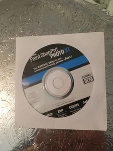 Corel Paint Shop Pro Photo X1; Disk Only; Unopened W/code - Ser. # In Place; New - Afbeelding 1 van 2