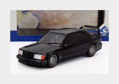 SOLIDO 1801012 MERCEDES BENZ - 190E (W201) EVOII 1990 - BLACK - 1/18 - Immagine 1 di 2