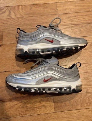 nike air max 97 "silver bullet" 2023 infantil tamanho 6Y - Imagem 1 de 4