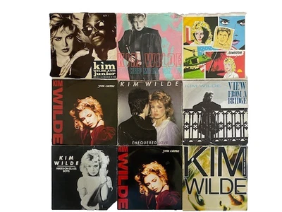 Kim Wilde 9 Record Vinyl LP 7" Single & Album Bundle Joblot Wholesale - Image 1 of 4