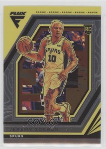 2022-23 Panini Flux Rookies Jeremy Sochan #205 Rookie RC