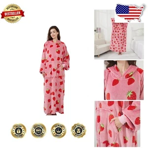 Soft & Cozy Oversized Blanket Hoodie - Perfect Gift for Women, Machine Washable - Picture 1 of 7