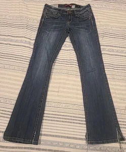 VTG UNIONBAY Jeans Womens Juniors 7 Y2K True Boot Low Rise Classic - Picture 1 of 16