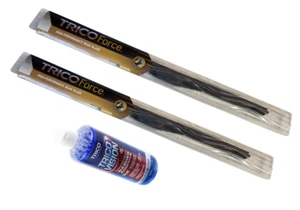Audi 80 Trico Force Front Wiper Blades & 500ml wiper fluid 1993-1995 - Picture 1 of 3