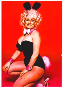 DOLLY PARTON * Custom ACEO * Novelty * MUSIC ARTIST * Art Card * ATC - Picture 1 of 2