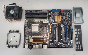 carte mère pc de bureau ASUS M3A32-MVP AMD Phenom II X4 955 quad-core 8 Go RAM - Photo 1/8